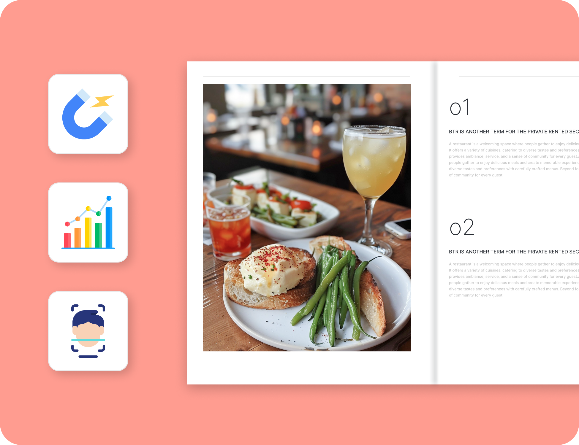 Collect leads and monitor reader behavior